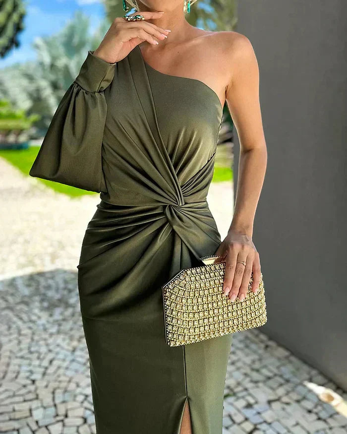 Asymmetric Elegant Dress for Women – Unique & Refined Style