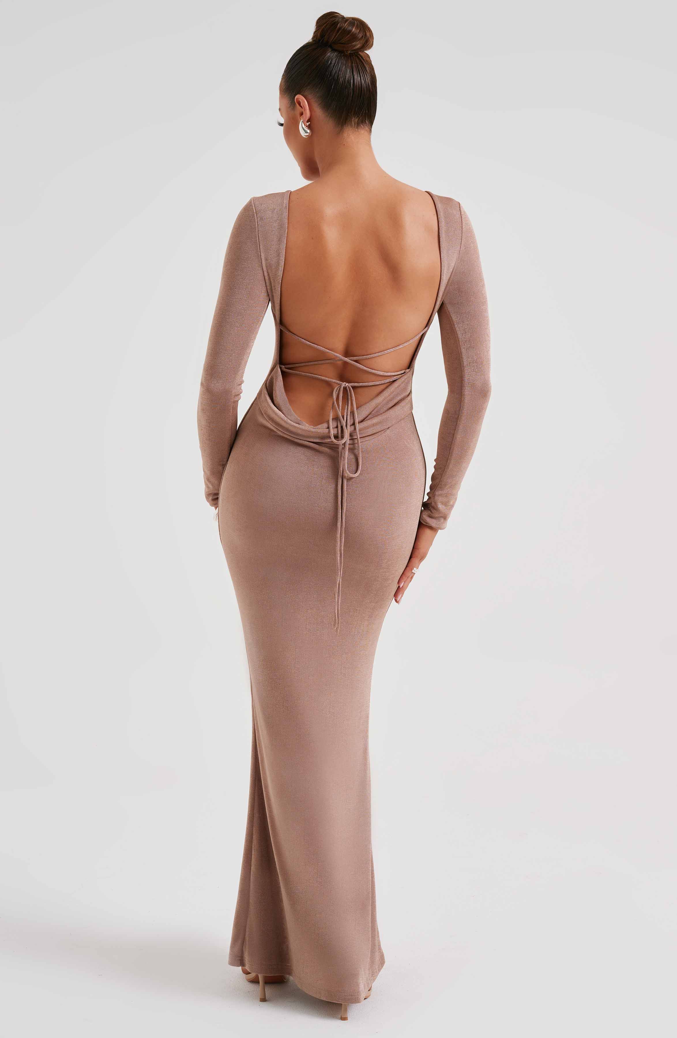 Elegant Long Dress | Fitted | Long Sleeves