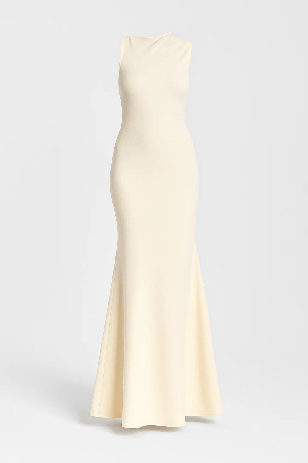 Elegant long dress with open back | Fitted style | Sophisticated design
