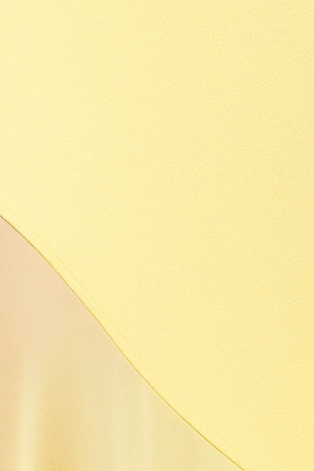 One-Shoulder Long Dress with Asymmetrical Hem in Chiffon | Fluid Elegance